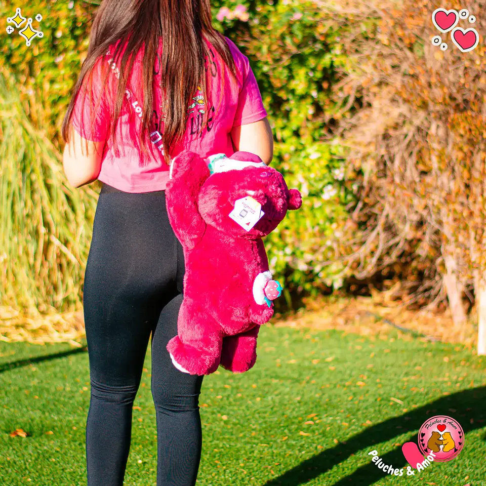 Peluche y Bolso Lotso Acostado 50 CM 7