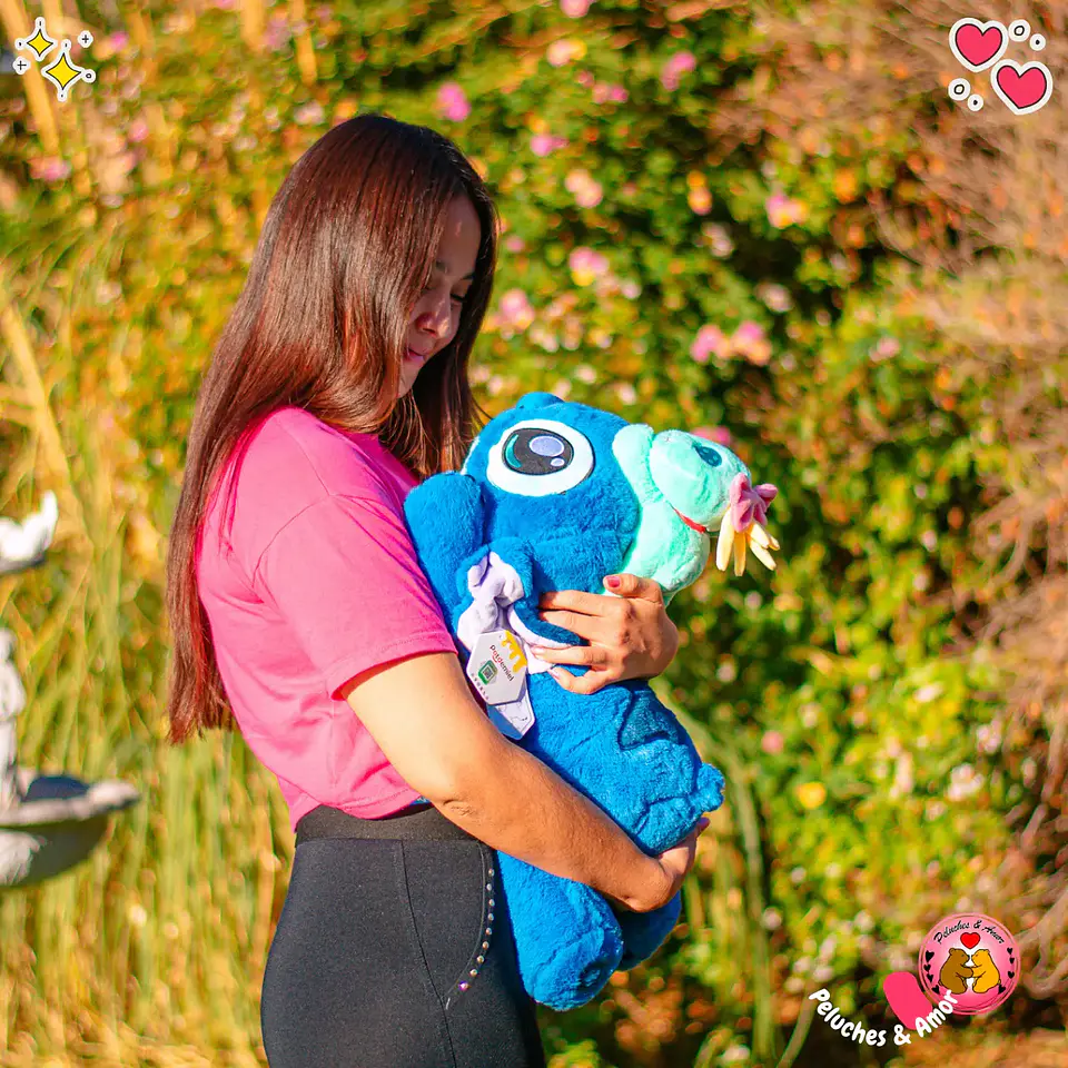 Peluche y Bolso Stitch Acostado 53 CM 3