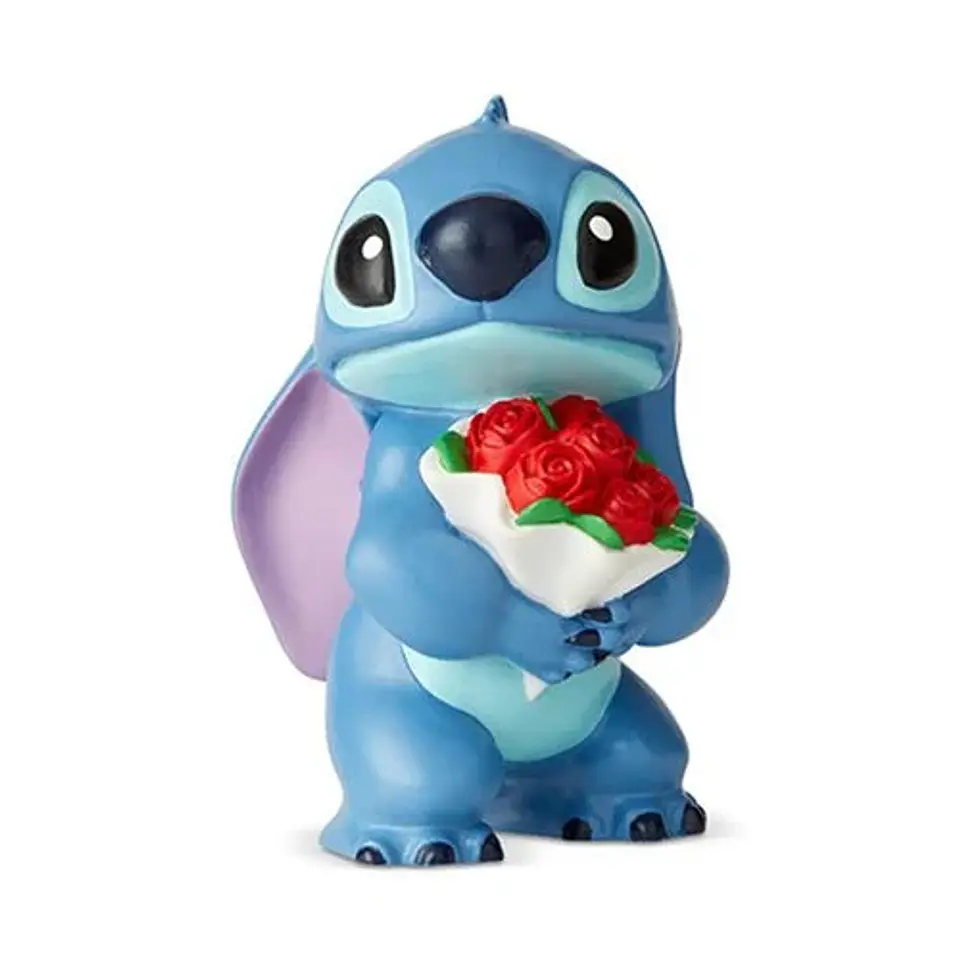 Estatua Stitch con Ramo de Flores - Disney Originals Showcase 4