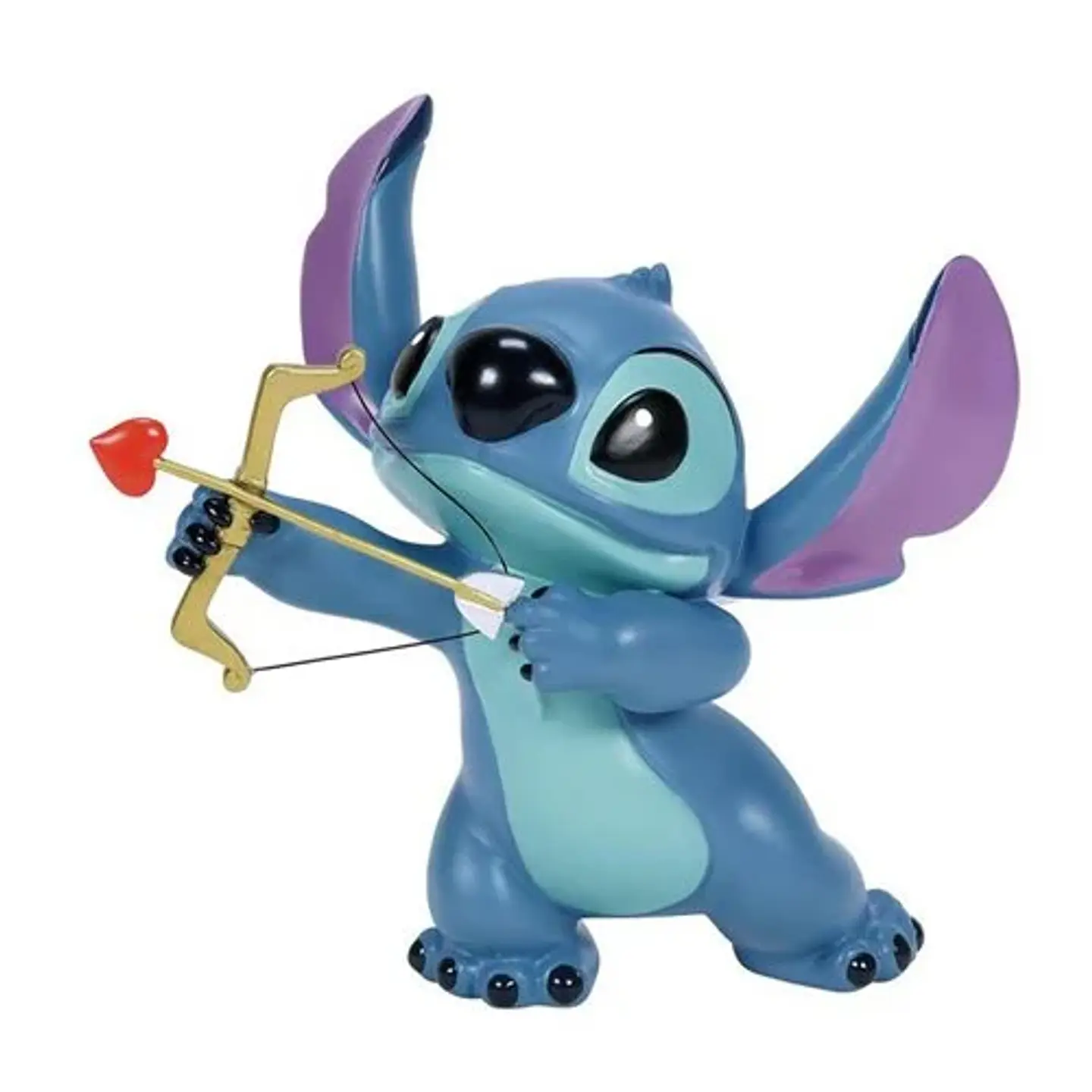 Estatua Stitch con Flecha de Cupido - Disney Originals Showcase 4