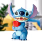 Estatua Stitch Enamorado con Corazón - Disney Originals Showcase - Miniatura 7