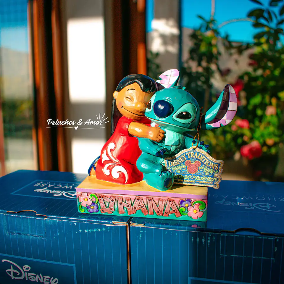 Estatua Lilo & Stitch Ohana - Disney Originals Showcase 2