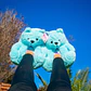 Pantuflas Peluche Osito Celeste – Regalo Suave y Tierno - Miniatura 1