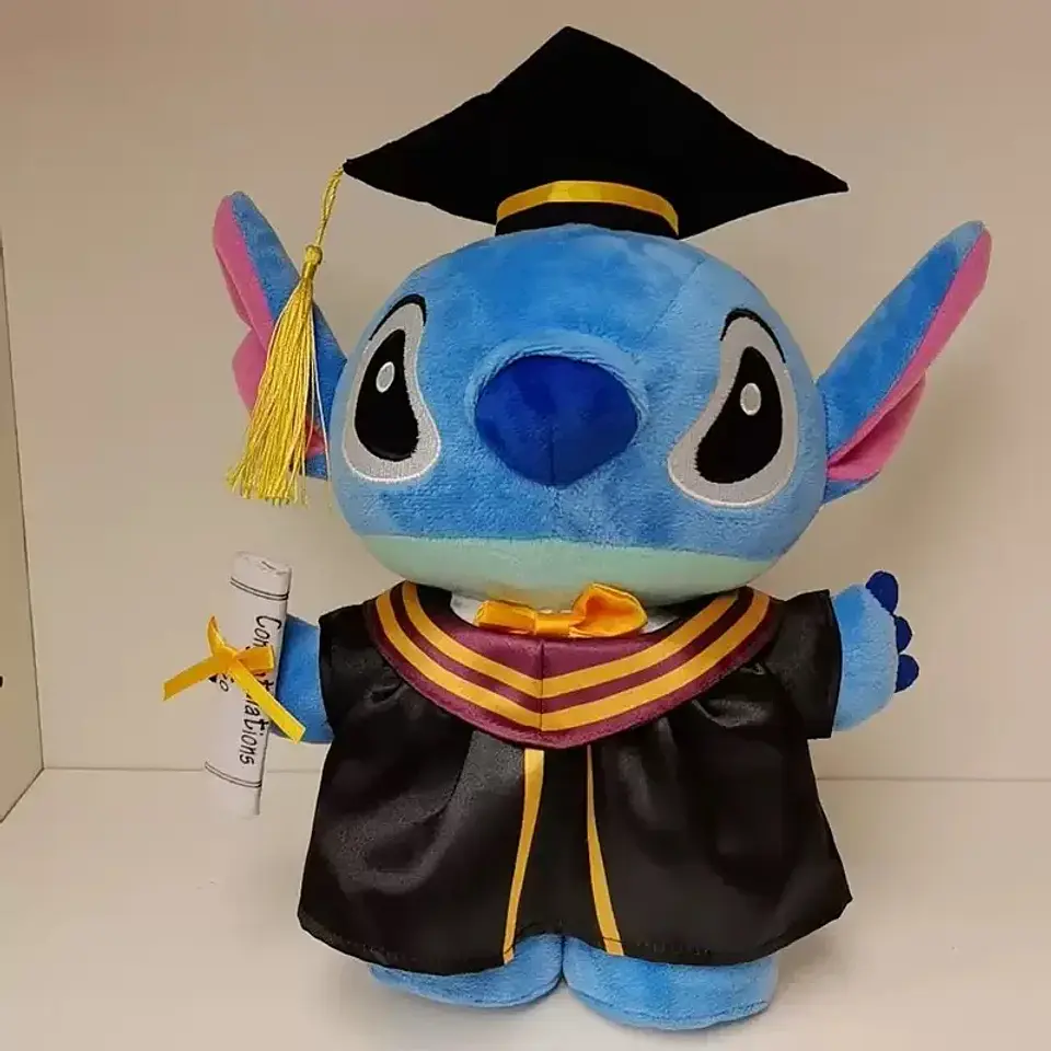Peluche Graduación Stitch 30 CM 4