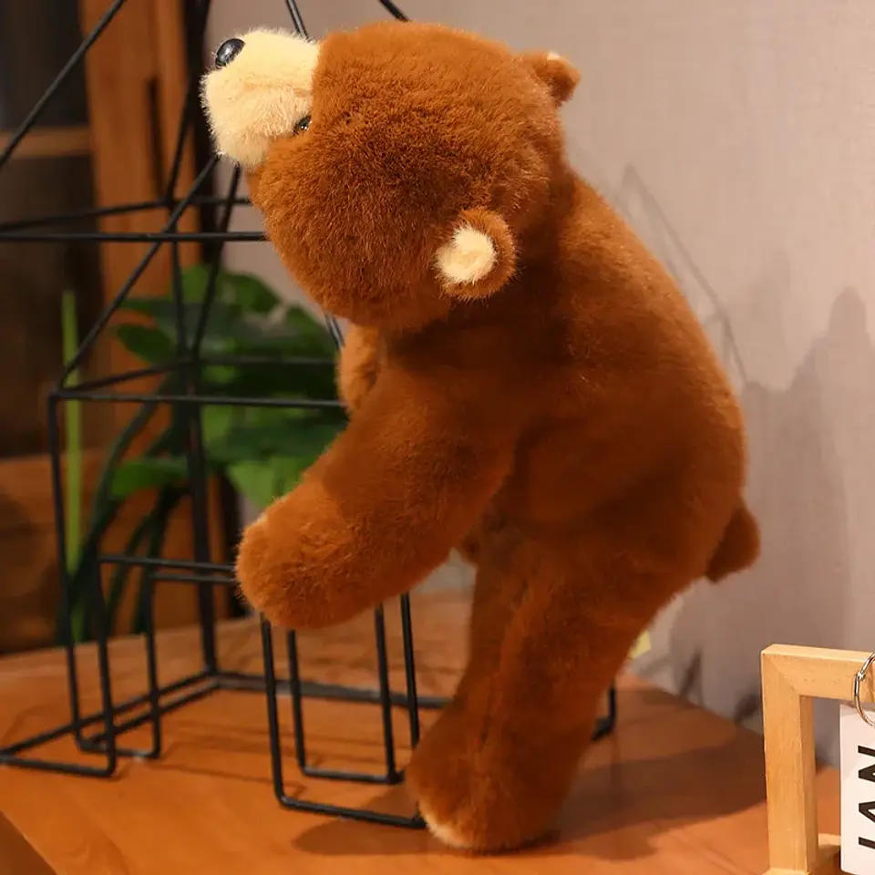 Peluche Oso Café Extra Suave 30 CM 2