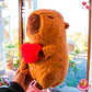 Peluche Capibara Enamorado 25 CM - Miniatura 1