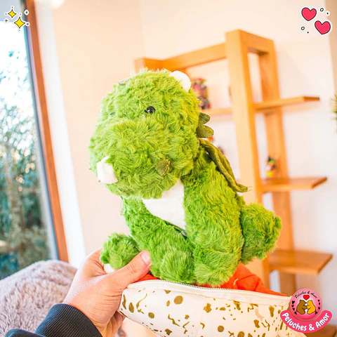 Peluche Dinosaurio en Cascarón 25 CM