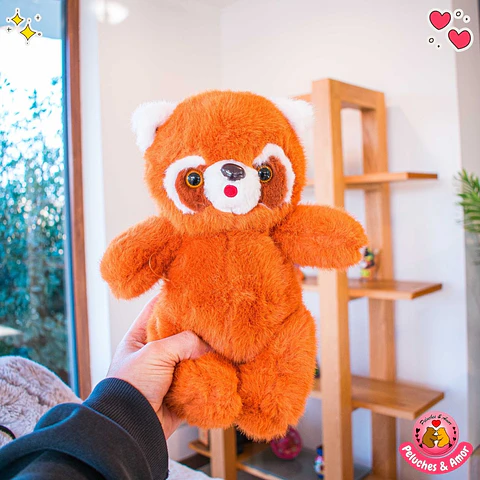 Peluche Panda Rojo Cute 30 CM