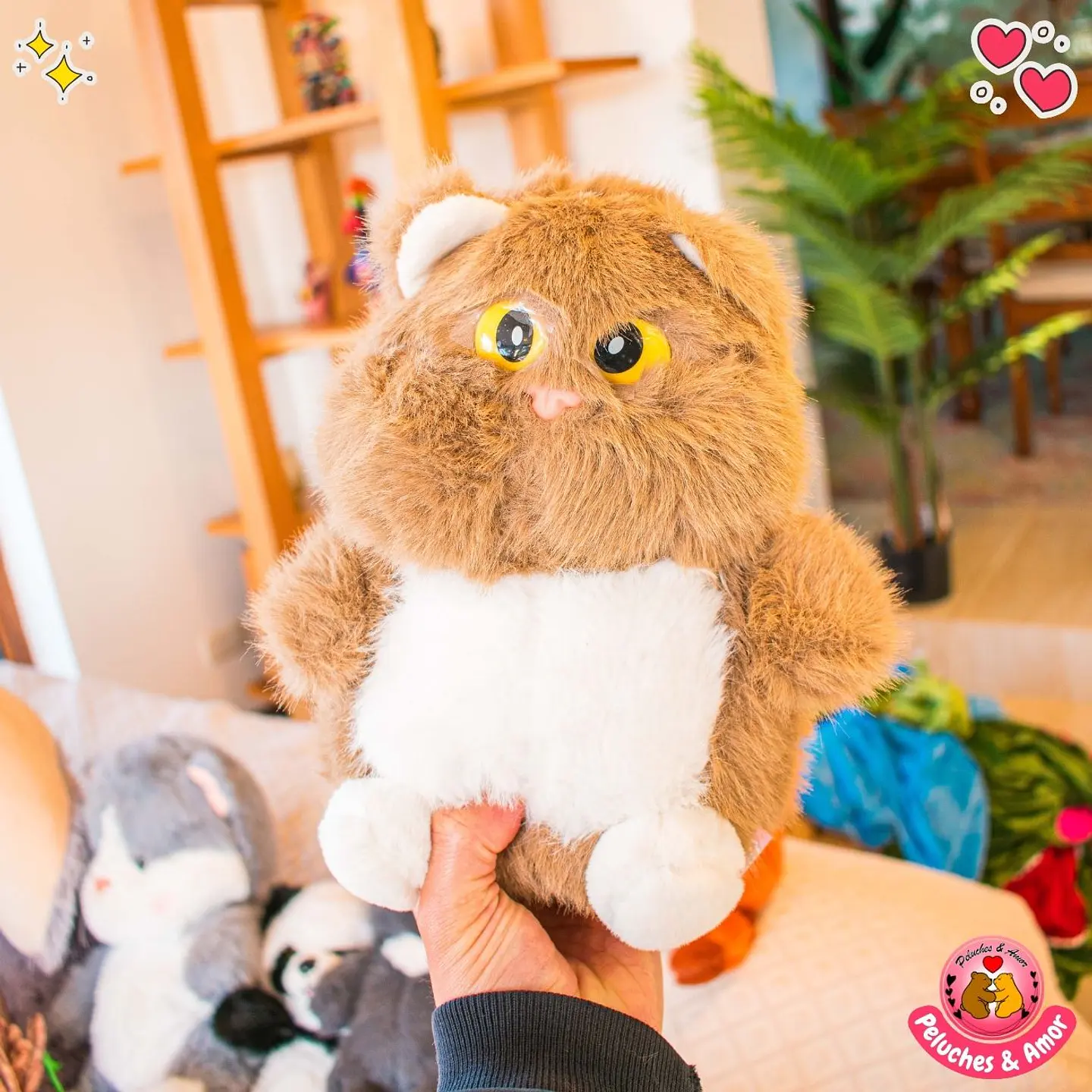 Peluche de Gatito Panzón 23 CM 1