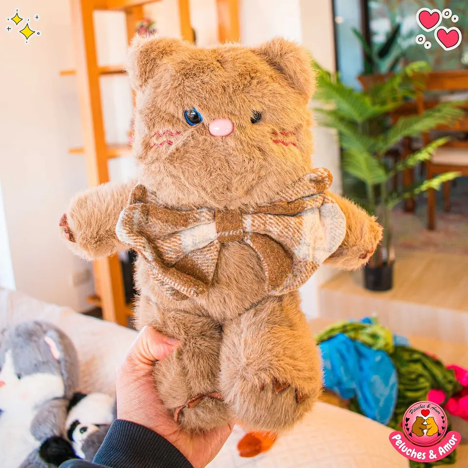 Peluche de Gatito Cute 30 CM 2