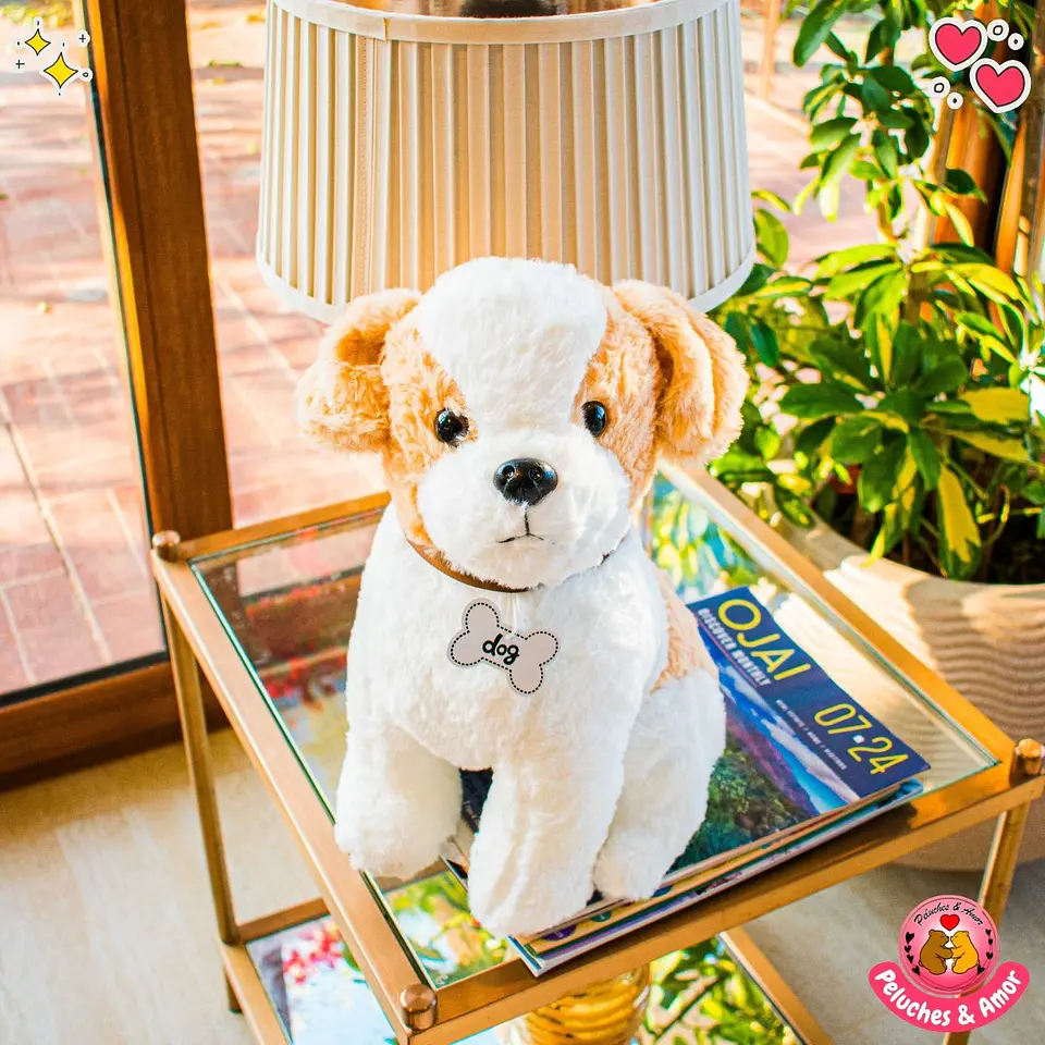 Peluche de Perro Cachorro Shih-tzu 40 CM 1
