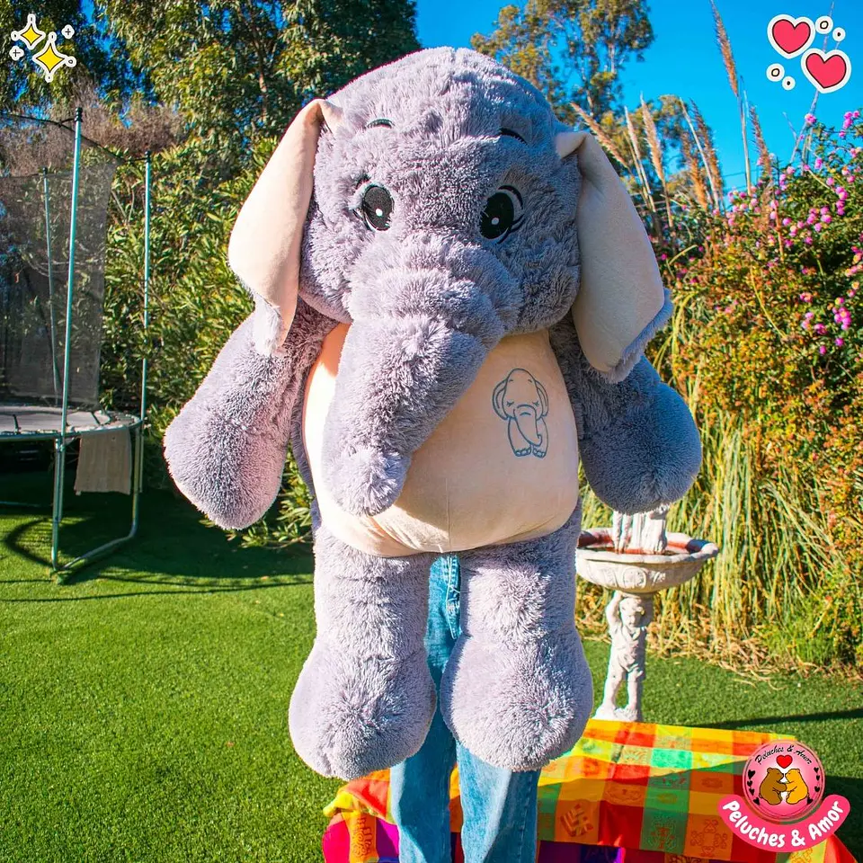 Peluche Gigante de Elefante 130 CM - Elefantín 2