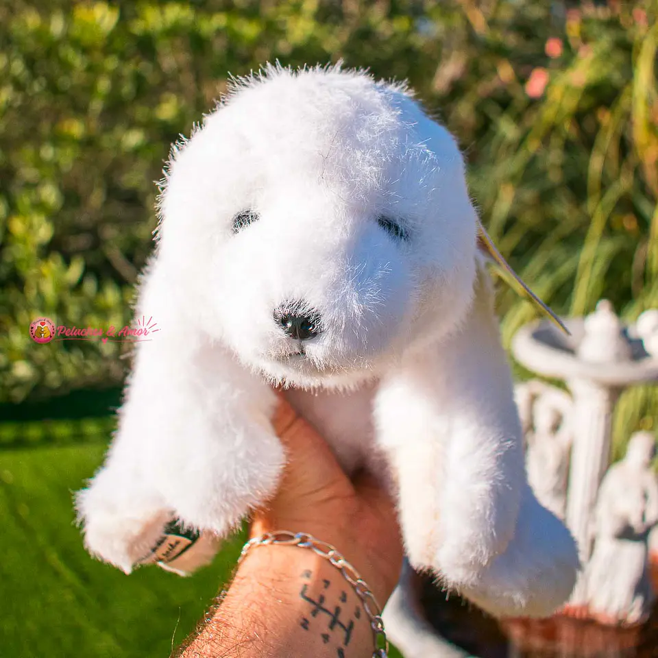 Peluche Oso Polar Extra Suave 30 CM 1