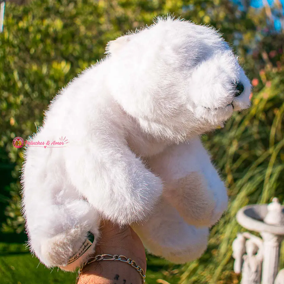 Peluche Oso Polar Extra Suave 30 CM 3