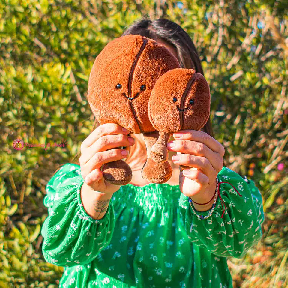 Peluche Forma Grano de Café  2