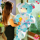 OSO Gigante Corazón Glitter Tie-Dye 120 CM 4