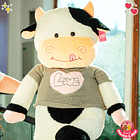 Peluche Vaca Gigante con Polera Love 120 CM 5