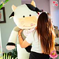 Peluche Vaca Gigante con Polera Love 120 CM - Miniatura 3