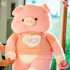 Peluche Cerdito Gigante con Polera Love 120 CM 3