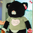 Peluche Gatito Gigante con Polera Love 120 CM 7