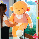Peluche Perrito Gigante con Polera Love 120 CM 1
