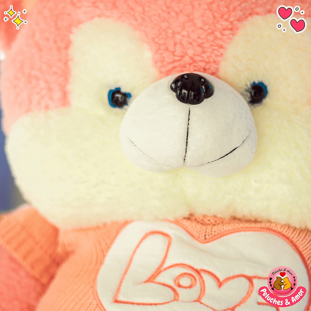 Peluche Perrito Gigante Hus con Polera 120 CM 7