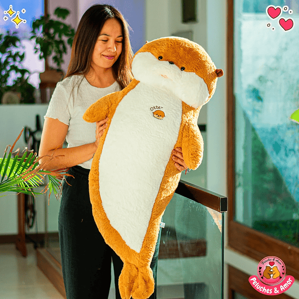 Peluche de Nutria Gigante 110 CM Cute 3