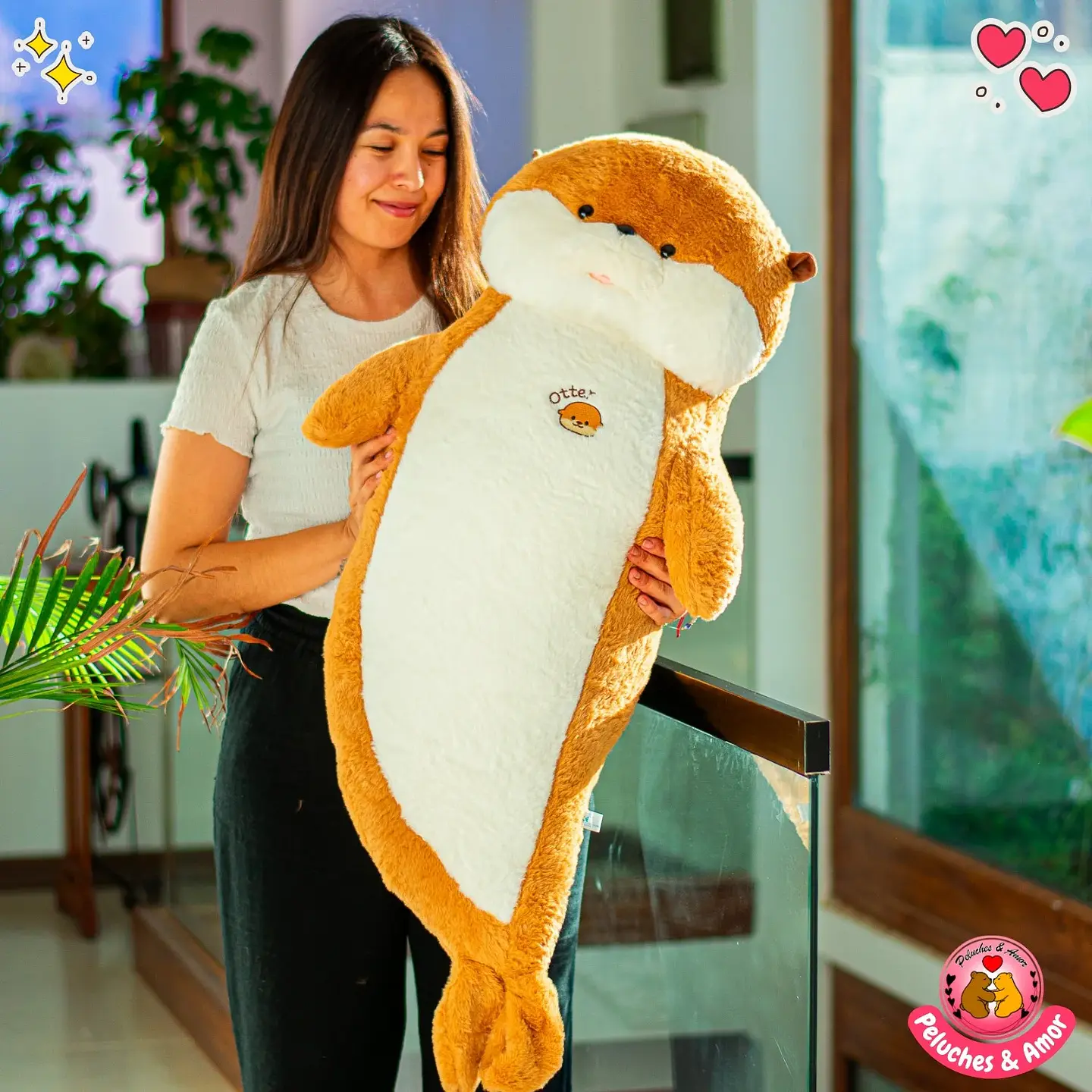 Peluche de Nutria Gigante 110 CM Cute 3