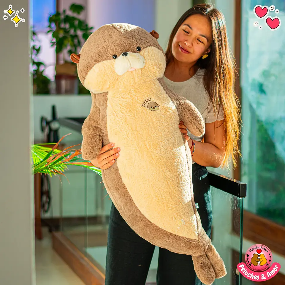 Peluche de Nutria Gigante 110 CM Cute 6
