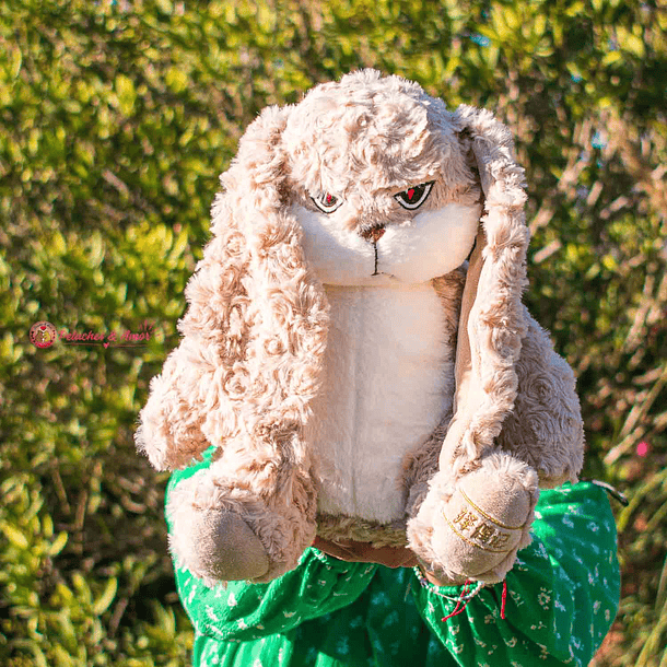 Peluche de Conejo Enojado 2