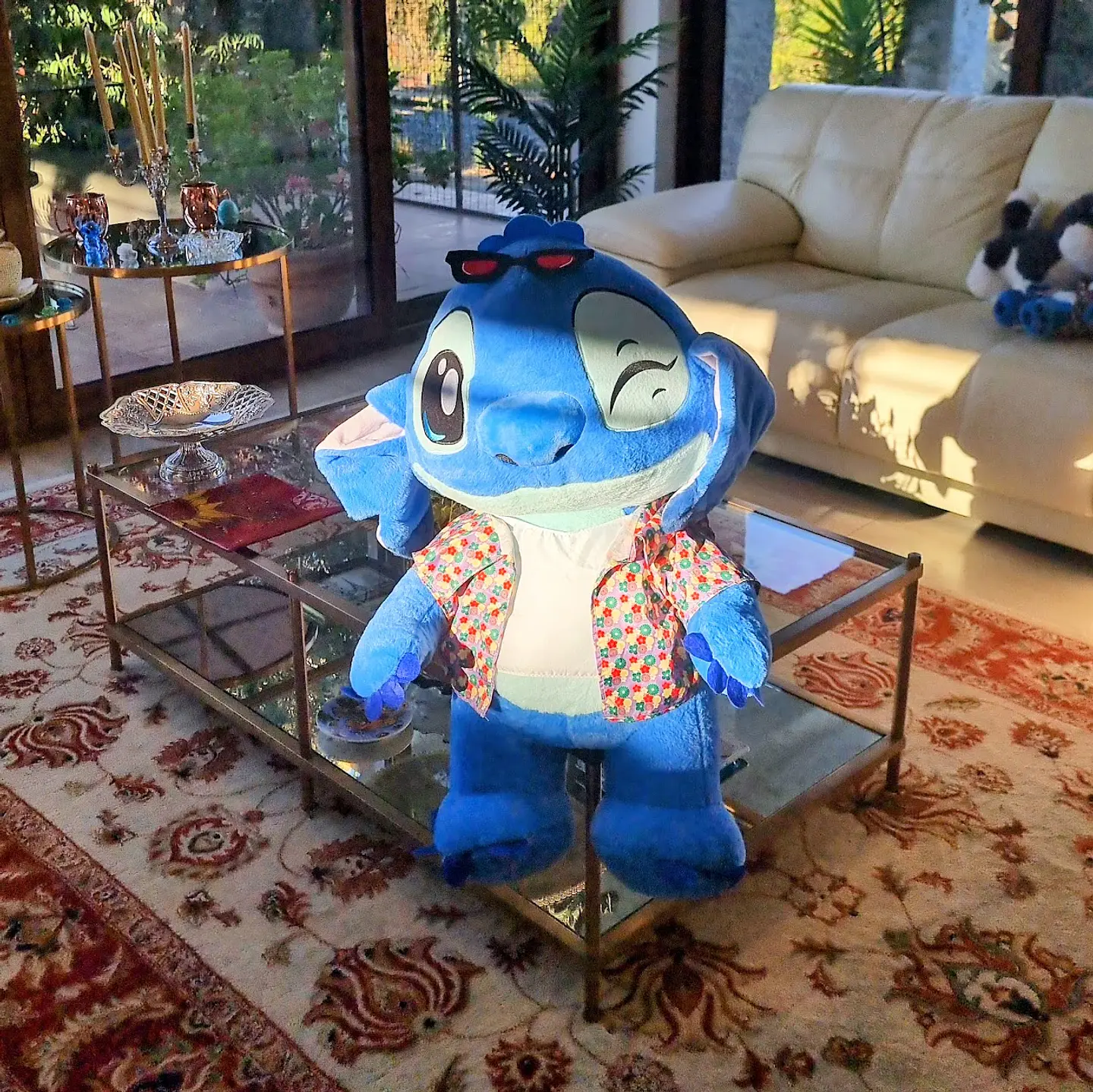 Peluche Gigante Stitch Hawaiano 80 CM 3