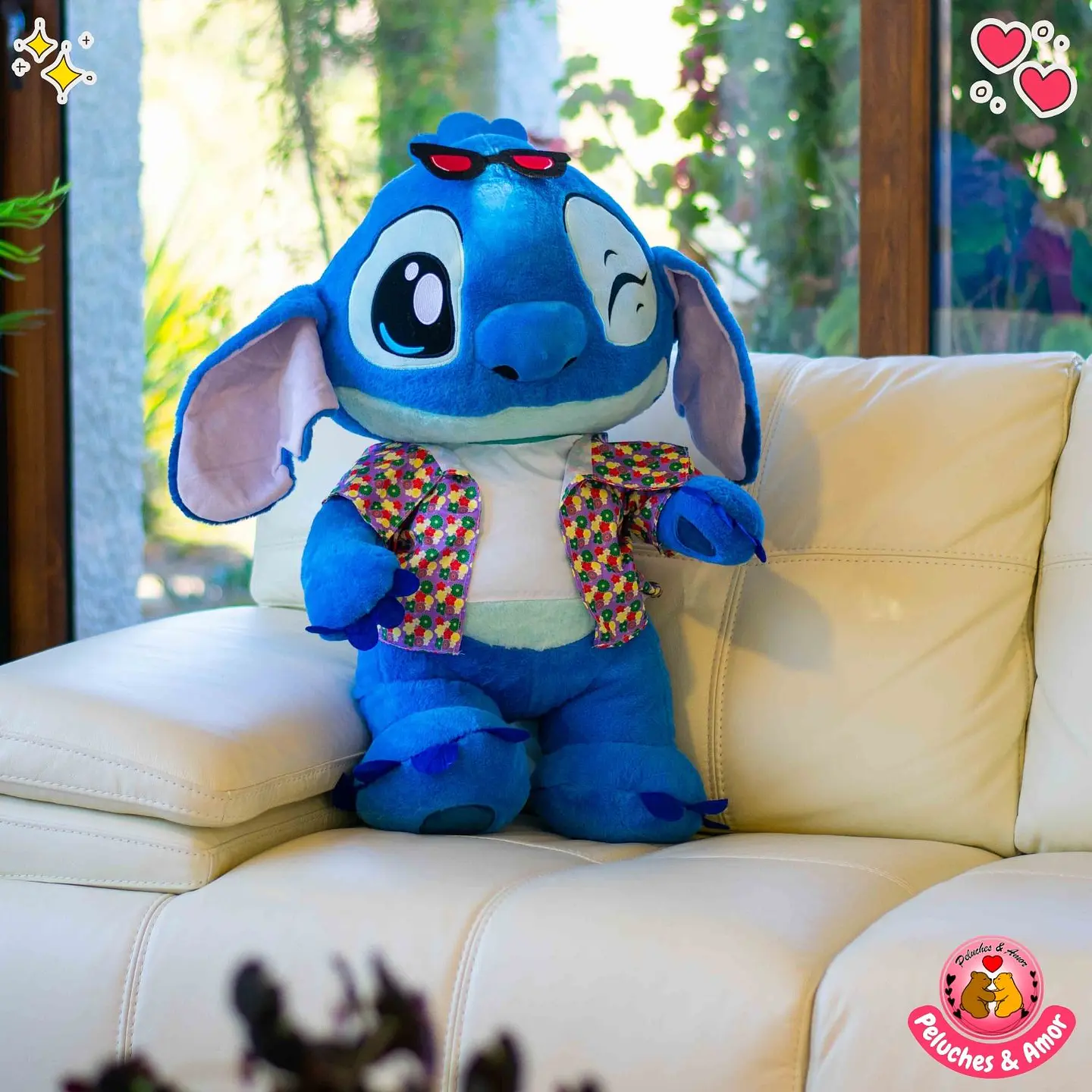 Peluche Gigante Stitch Hawaiano 80 CM 1