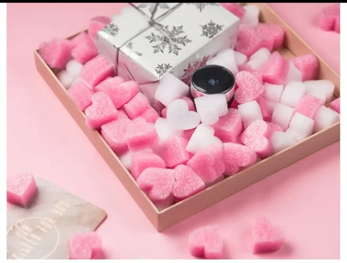 100 Esponjitas Corazon para Regalos 2