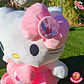 Peluche Hello Kitty Love con Corazón Rosado 55 cm - Miniatura 2