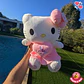 Peluche Hello Kitty Love con Corazón Rosado 55 cm - Miniatura 4