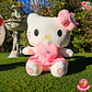 Peluche Hello Kitty Love con Corazón Rosado 55 cm - Miniatura 3