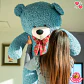 OSO Gigante Lazo Hug 130 CM - Miniatura 5