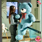 OSO Gigante Lazo Hug 130 CM - Miniatura 1