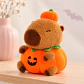 Peluche Capibara con Disfraz de Calabaza Halloween 25 CM - Miniatura 1