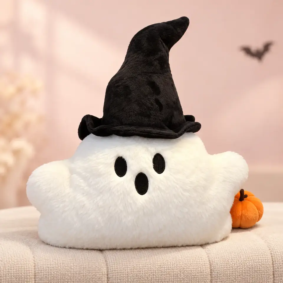 Peluche Fantasma Brujita Calabaza | Halloween 40 X 36 CM 1