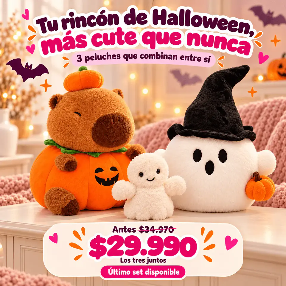 Trío Halloween Cute 2
