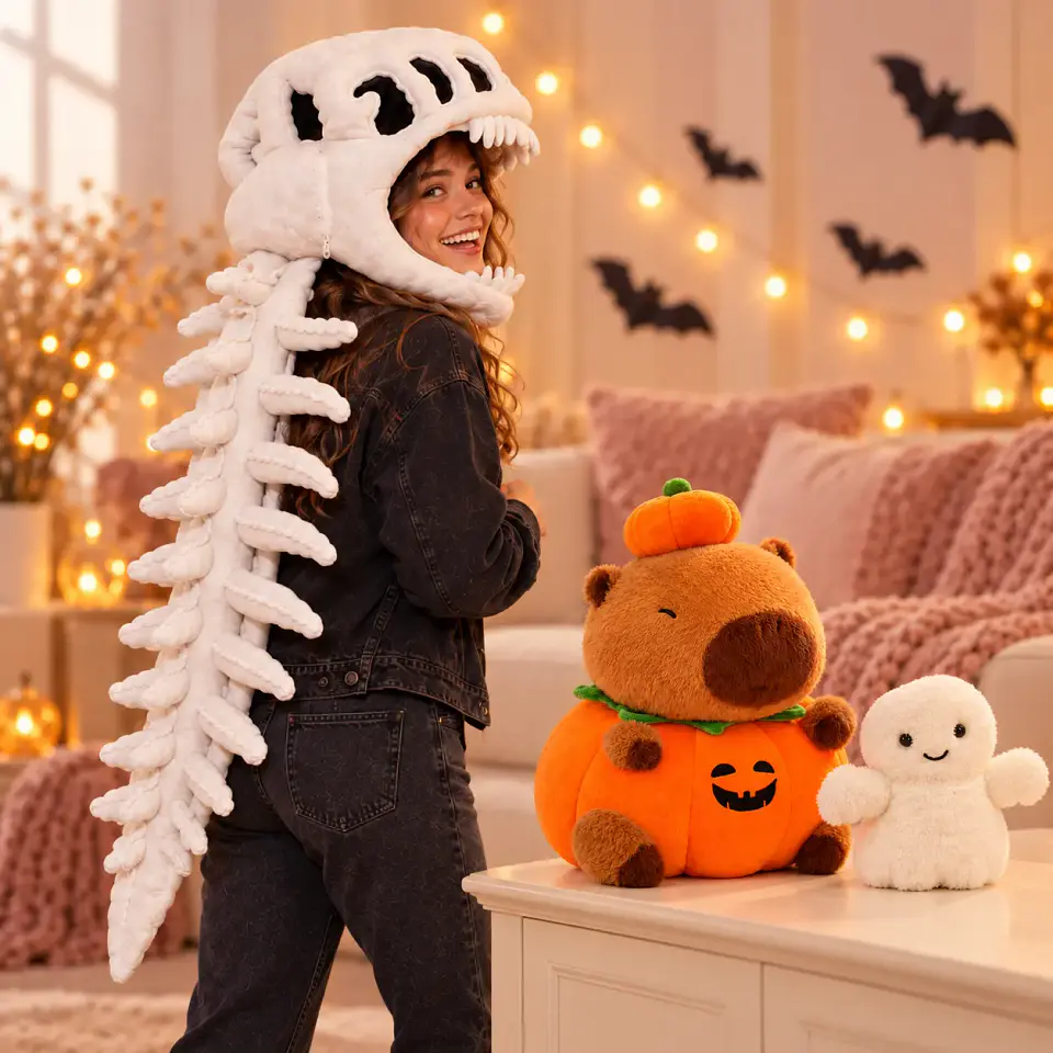 Kit Disfraz + Peluches Halloween 1