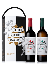 VENHA O DIABO E ESCOLHA  (PACK TINTO + BRANCO)