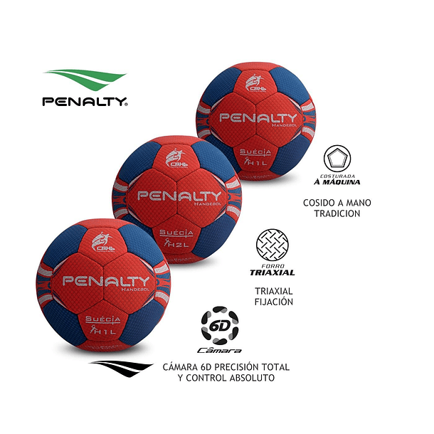 Balon de Handball Penalty Suecia H3L Ultra Grip C/C Iv 2