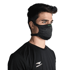 Mascarilla deportiva Penalty Block Pro Negro Gris