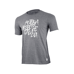 Polera Penalty Futbol Diario Gris