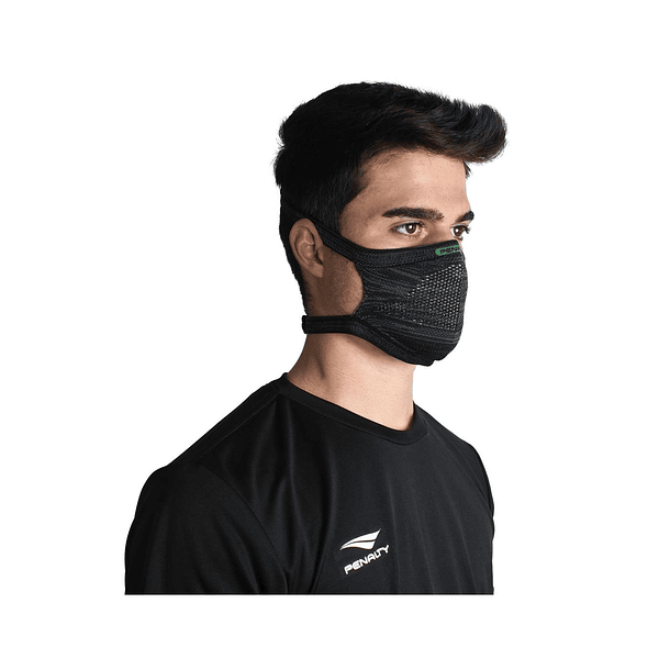 Mascarilla deportiva Penalty Block Pro Negro 2