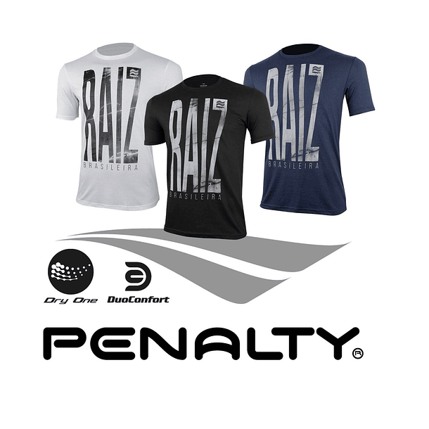 Polera Penalty Brasileira Blanco 2