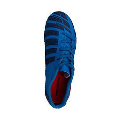 Zapato de Futbolito Penalty Speed Kids Azul/Naranjo