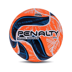 Balon De Futbol Playa Penalty Pro Ix Naranjo/Azul